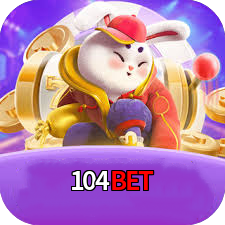 Imagem promocional da 104bet mostrando a plataforma e suas vantagens
